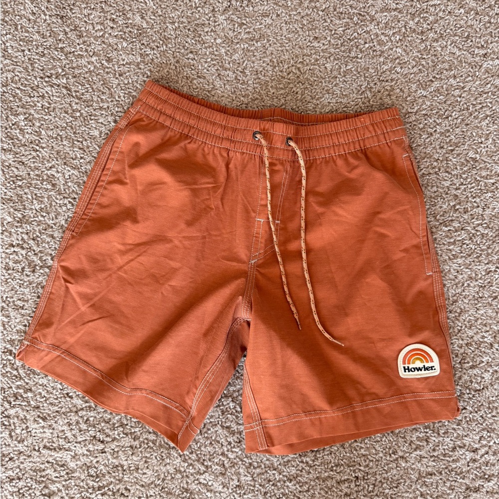 New without Tags - Howler Brothers Shorts - Orange